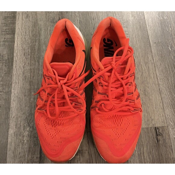 Nike Air Max Bright Crimson Men\'s Size 10 Sneakers 698902-600 Red Orange main image 4